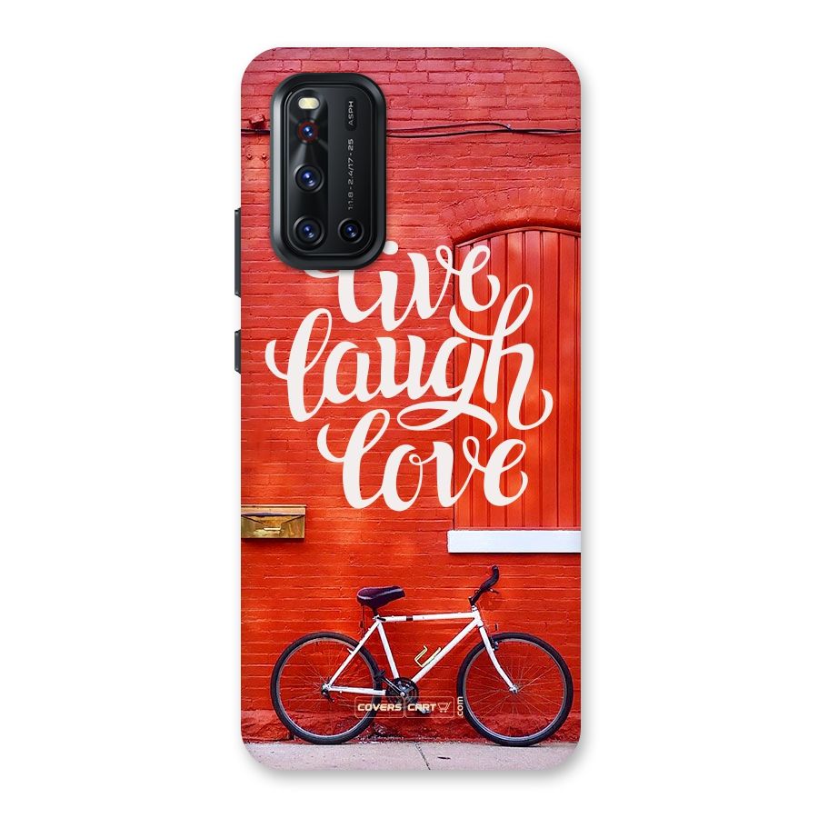 Live Laugh Love Back Case for Vivo V19