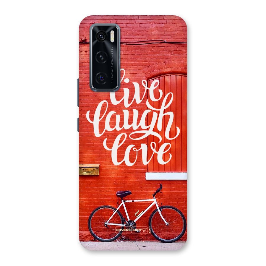 Live Laugh Love Back Case for Vivo V20 SE