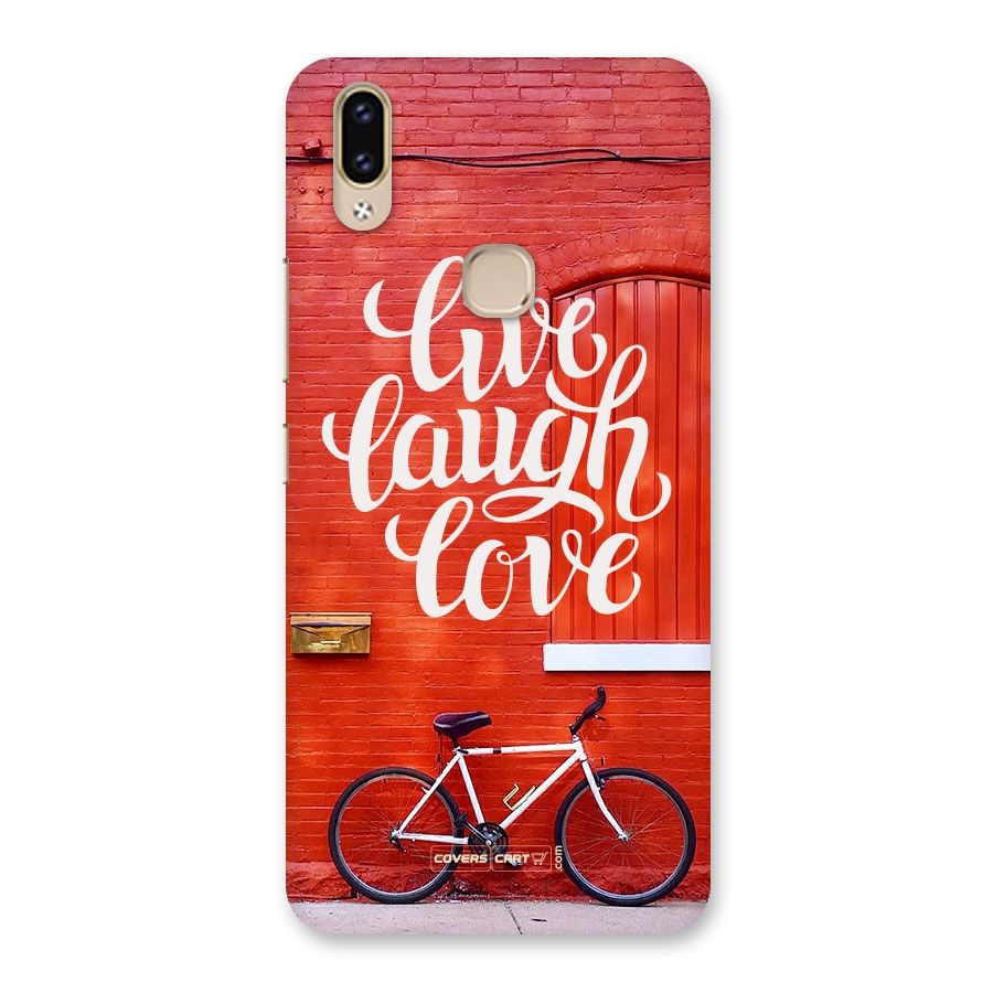 Live Laugh Love Back Case for Vivo V9