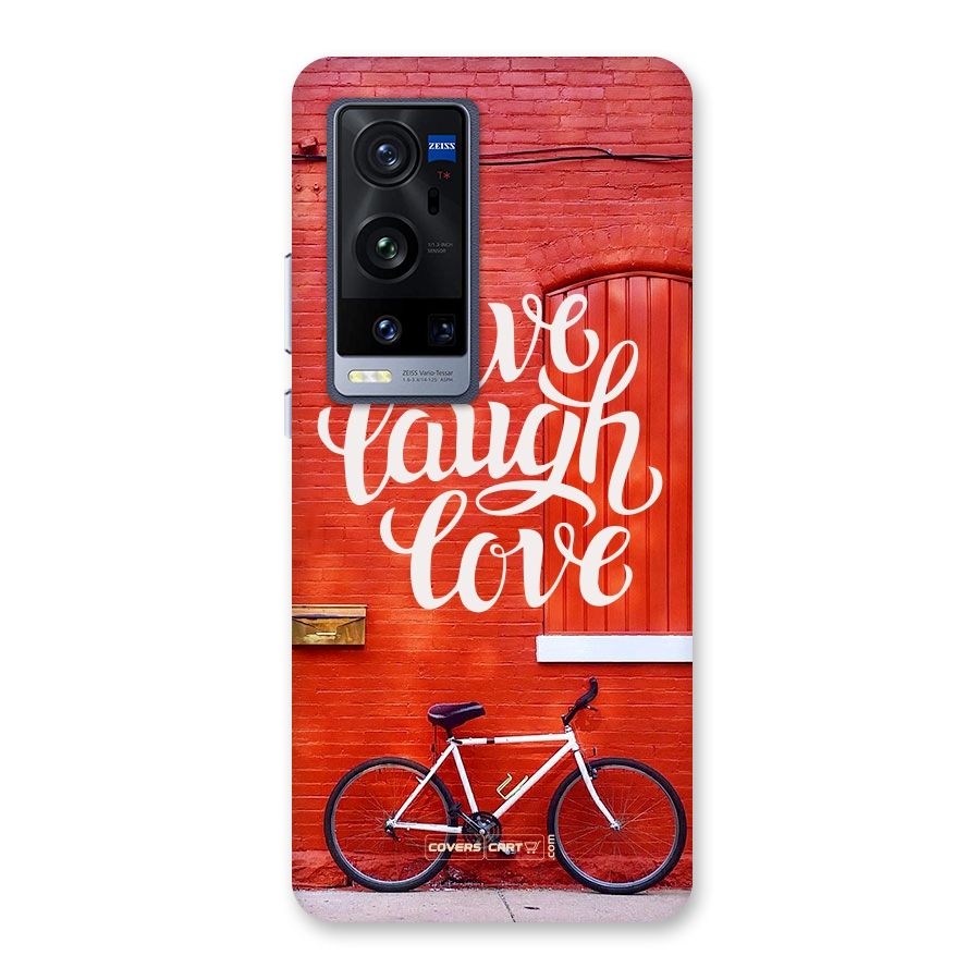 Live Laugh Love Back Case for Vivo X60 Pro Plus