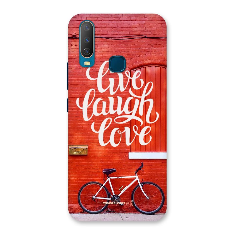 Live Laugh Love Back Case for Vivo Y17
