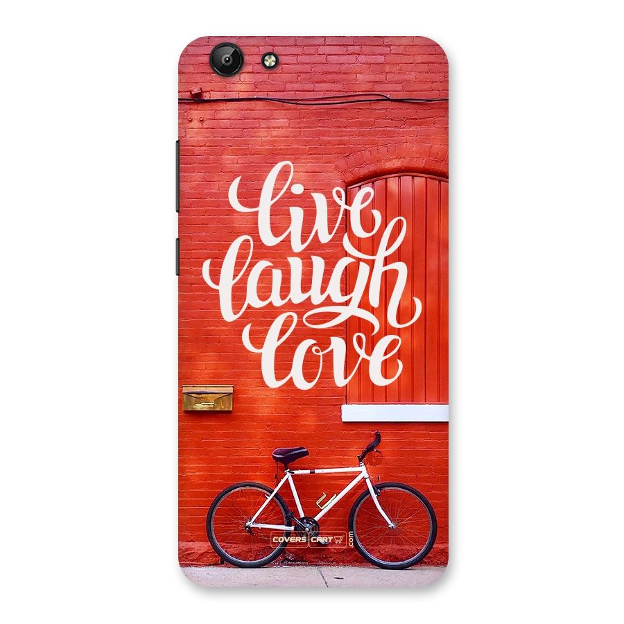 Live Laugh Love Back Case for Vivo Y69