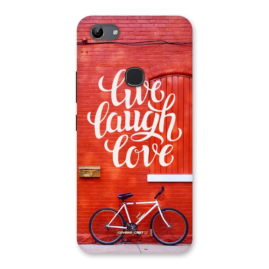 Live Laugh Love Back Case for Vivo Y81