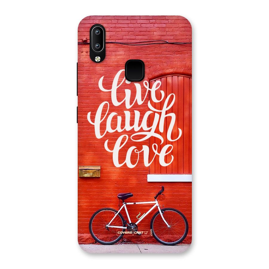Live Laugh Love Back Case for Vivo Y93