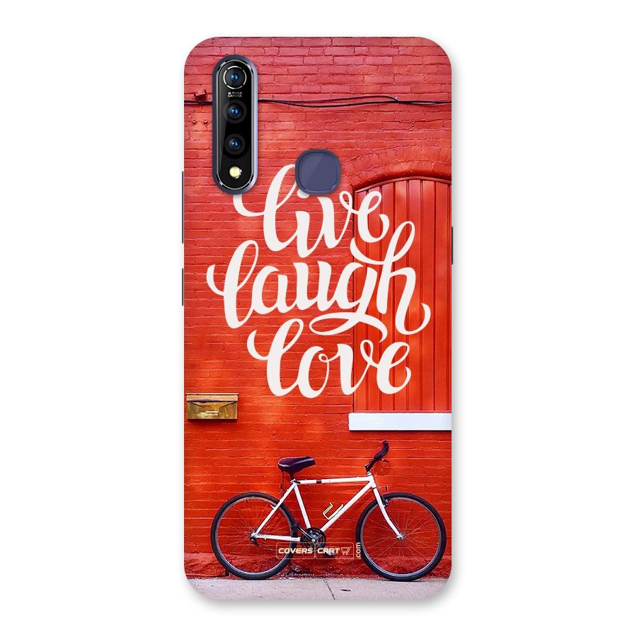 Live Laugh Love Back Case for Vivo Z1 Pro