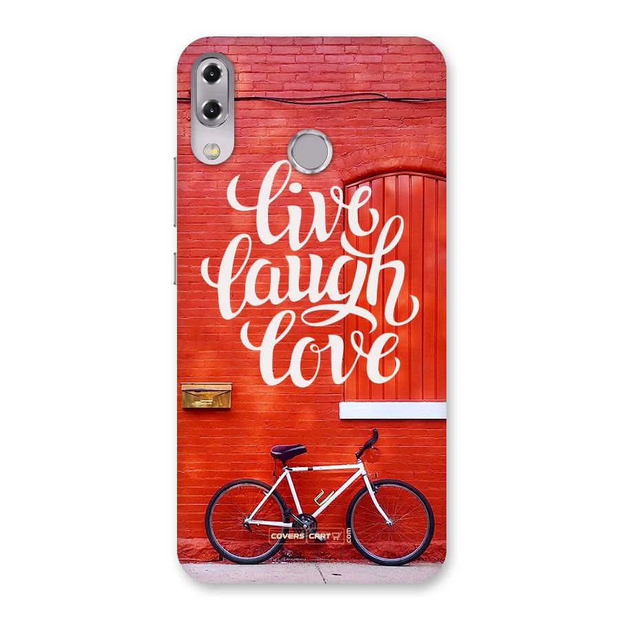 Live Laugh Love Back Case for Zenfone 5Z