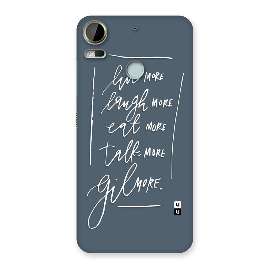 Live Laugh More Back Case for Desire 10 Pro