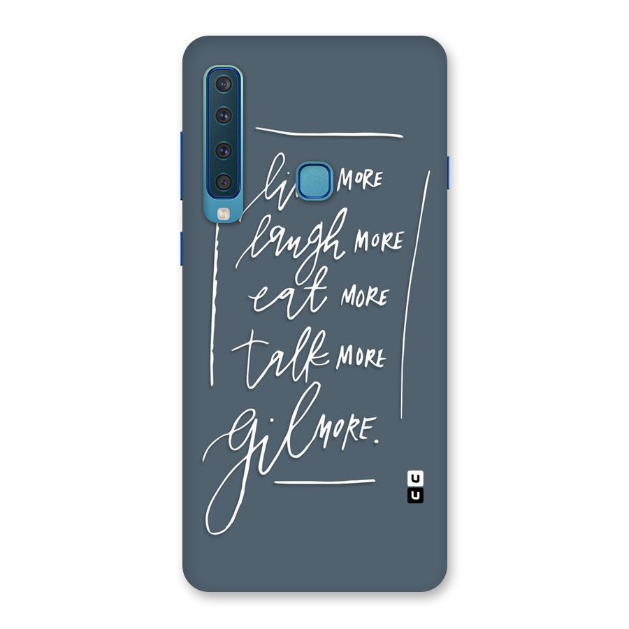 Live Laugh More Back Case for Galaxy A9 (2018)