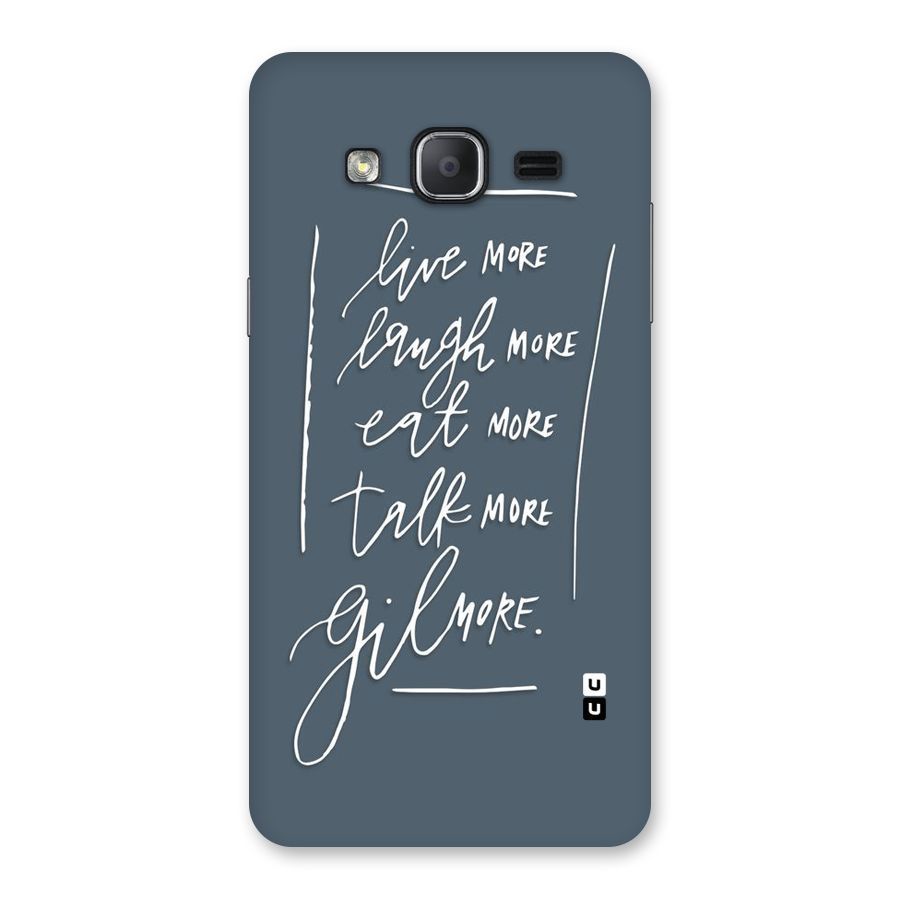 Live Laugh More Back Case for Galaxy On7 2015