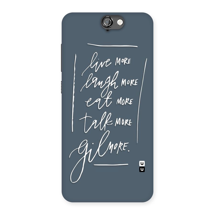 Live Laugh More Back Case for HTC One A9