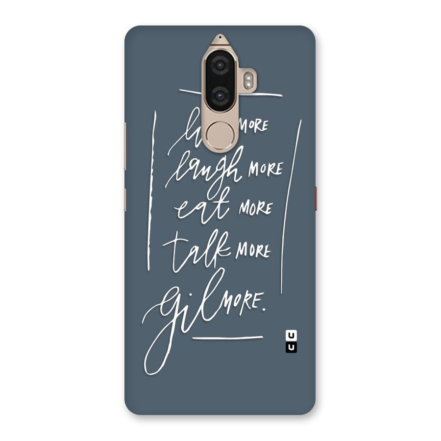 Live Laugh More Back Case for Lenovo K8 Note