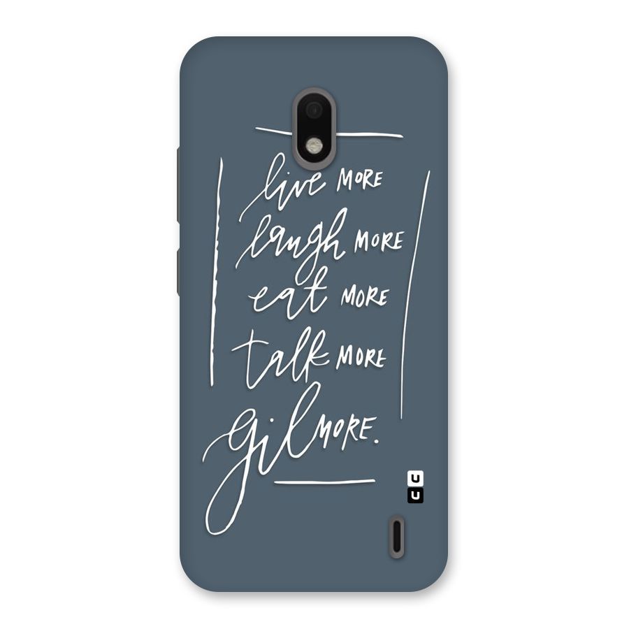 Live Laugh More Back Case for Nokia 2.2
