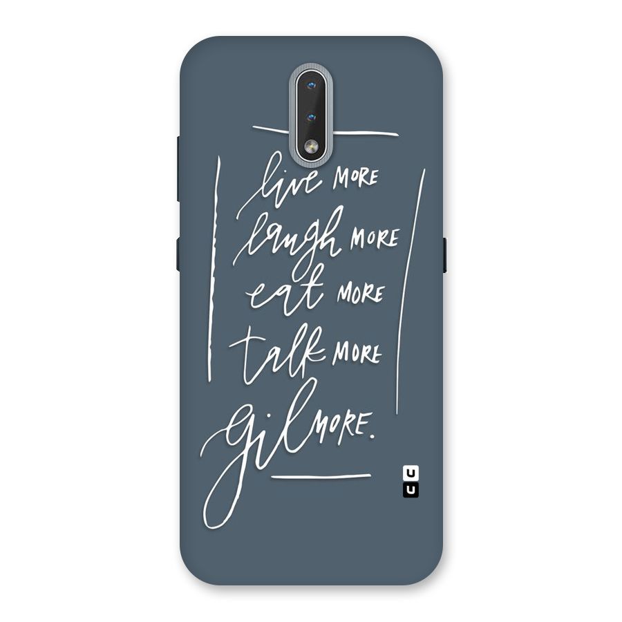 Live Laugh More Back Case for Nokia 2.3
