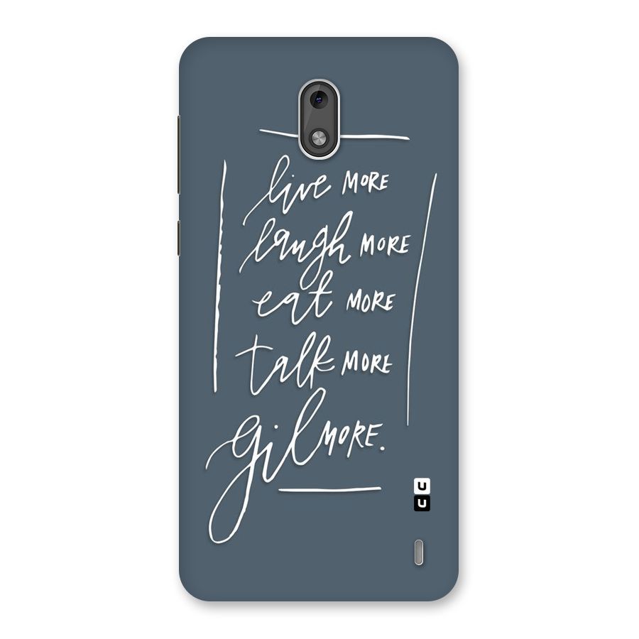 Live Laugh More Back Case for Nokia 2