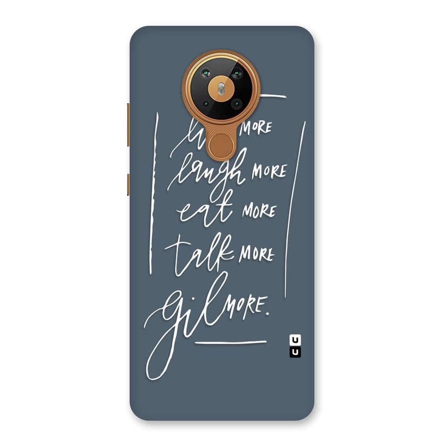 Live Laugh More Back Case for Nokia 5.3