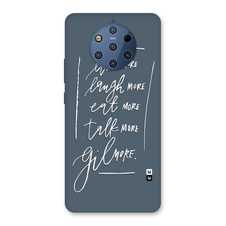 Live Laugh More Back Case for Nokia 9 PureView