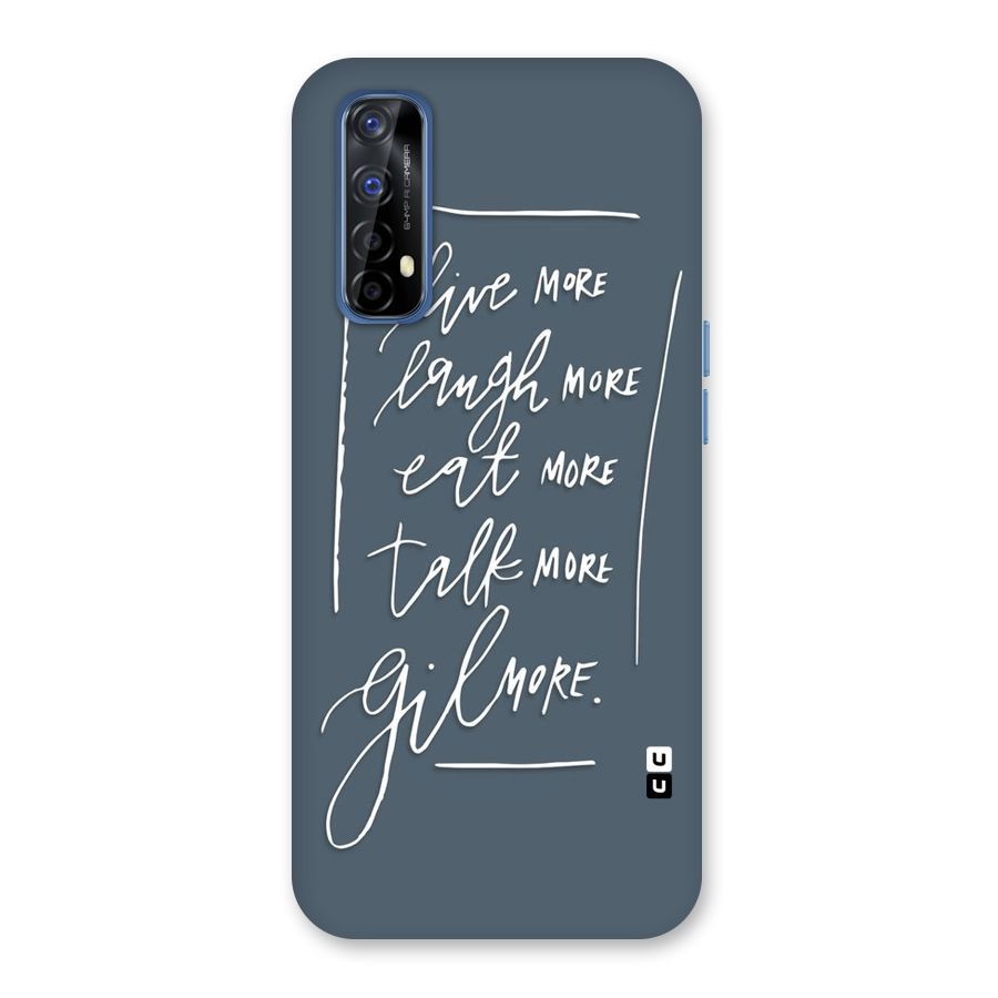 Live Laugh More Back Case for Realme Narzo 20 Pro