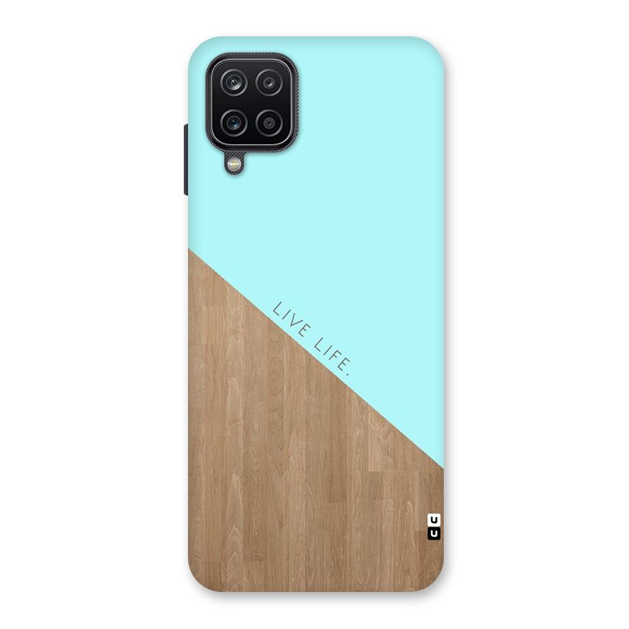 Live Life Back Case for Galaxy A12