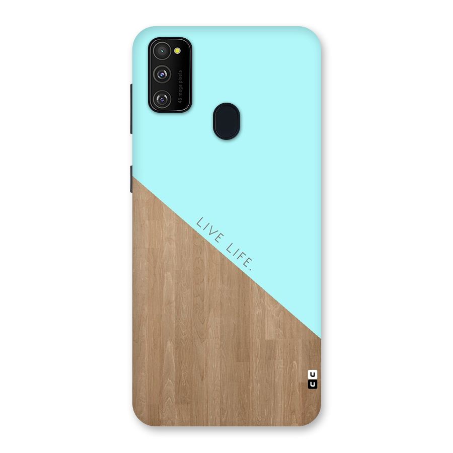 Live Life Back Case for Galaxy M30s