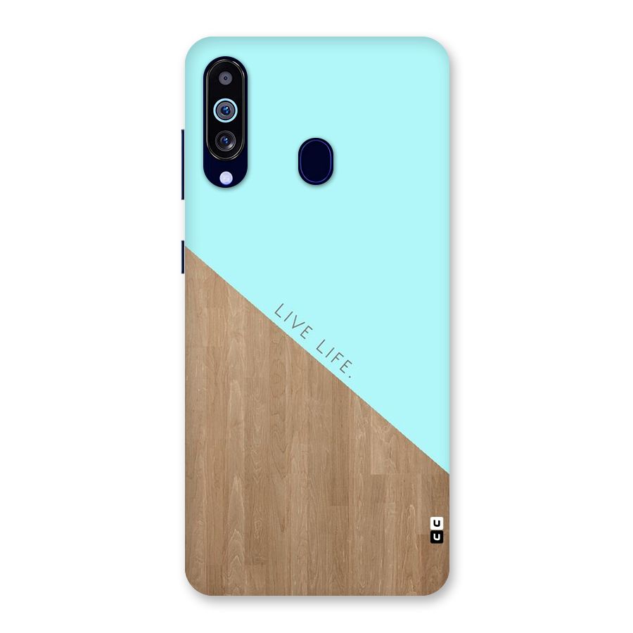 Live Life Back Case for Galaxy M40