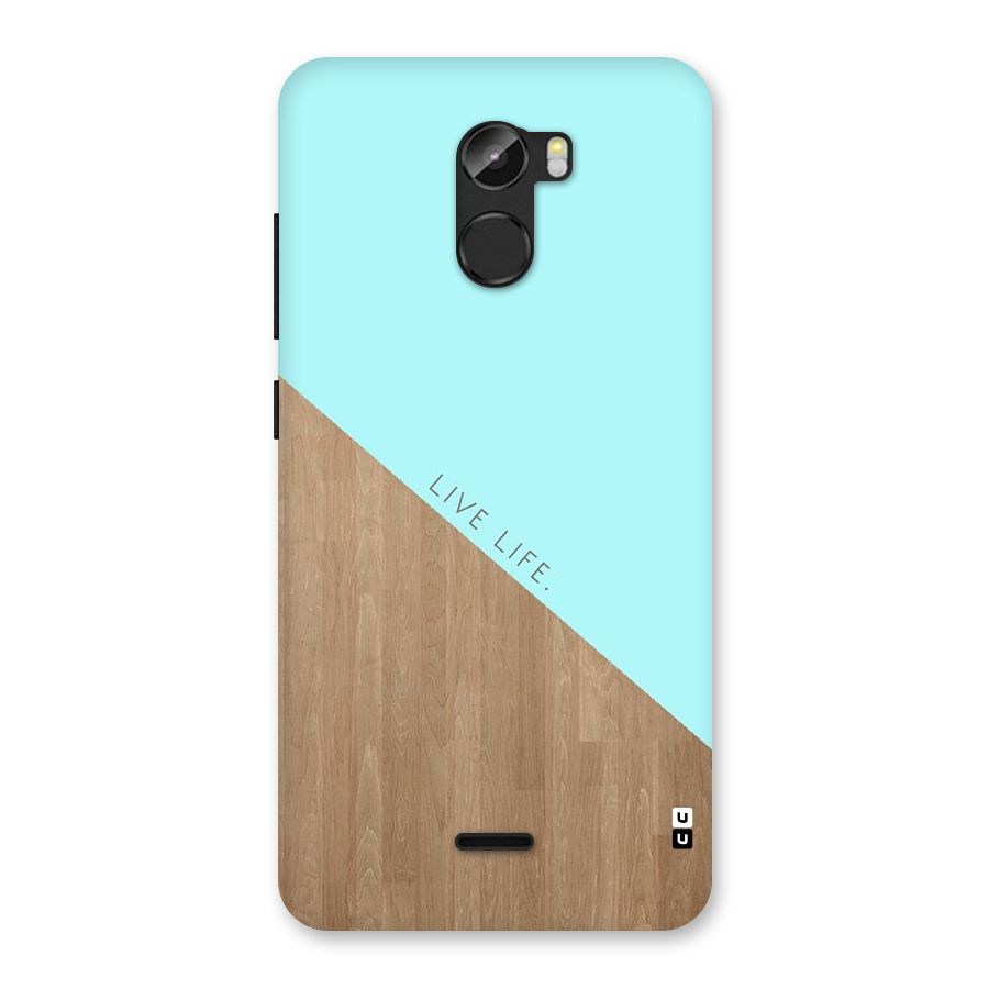 Live Life Back Case for Gionee X1