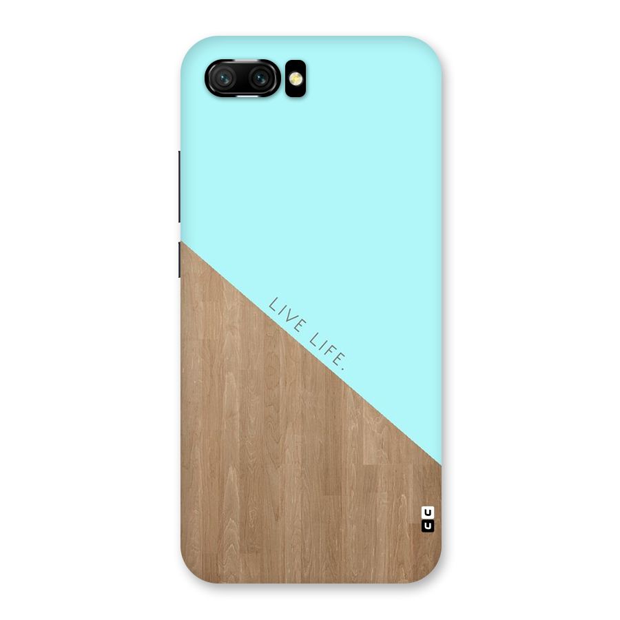 Live Life Back Case for Honor 10