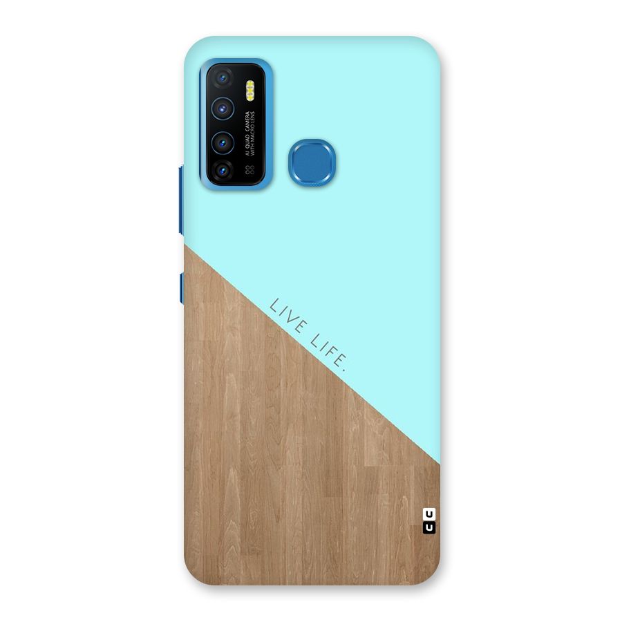 Live Life Back Case for Infinix Hot 9