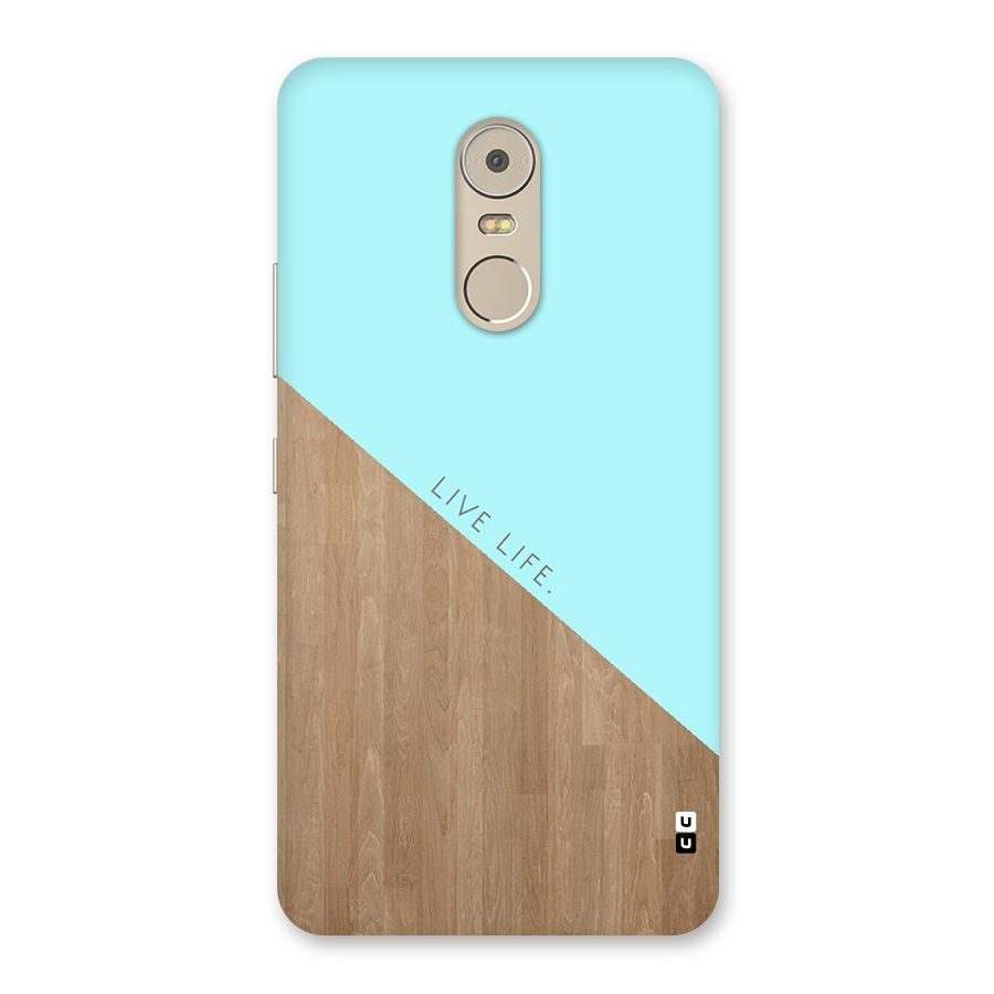 Live Life Back Case for Lenovo K6 Note