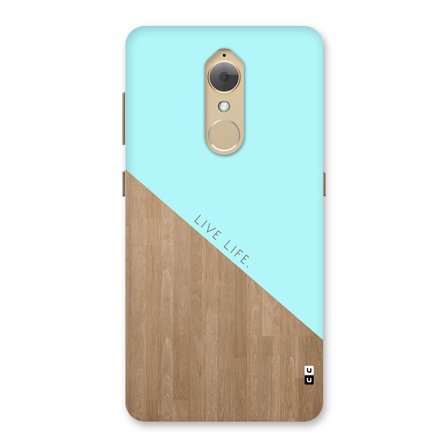 Live Life Back Case for Lenovo K8