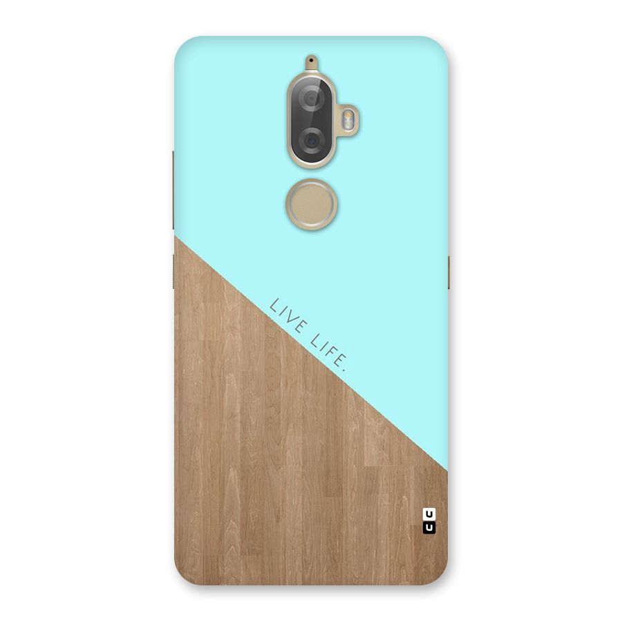 Live Life Back Case for Lenovo K8 Plus