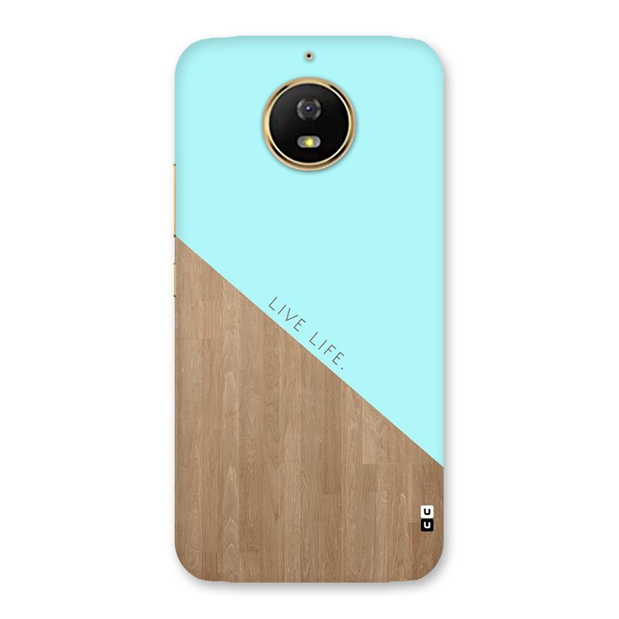 Live Life Back Case for Moto G5s