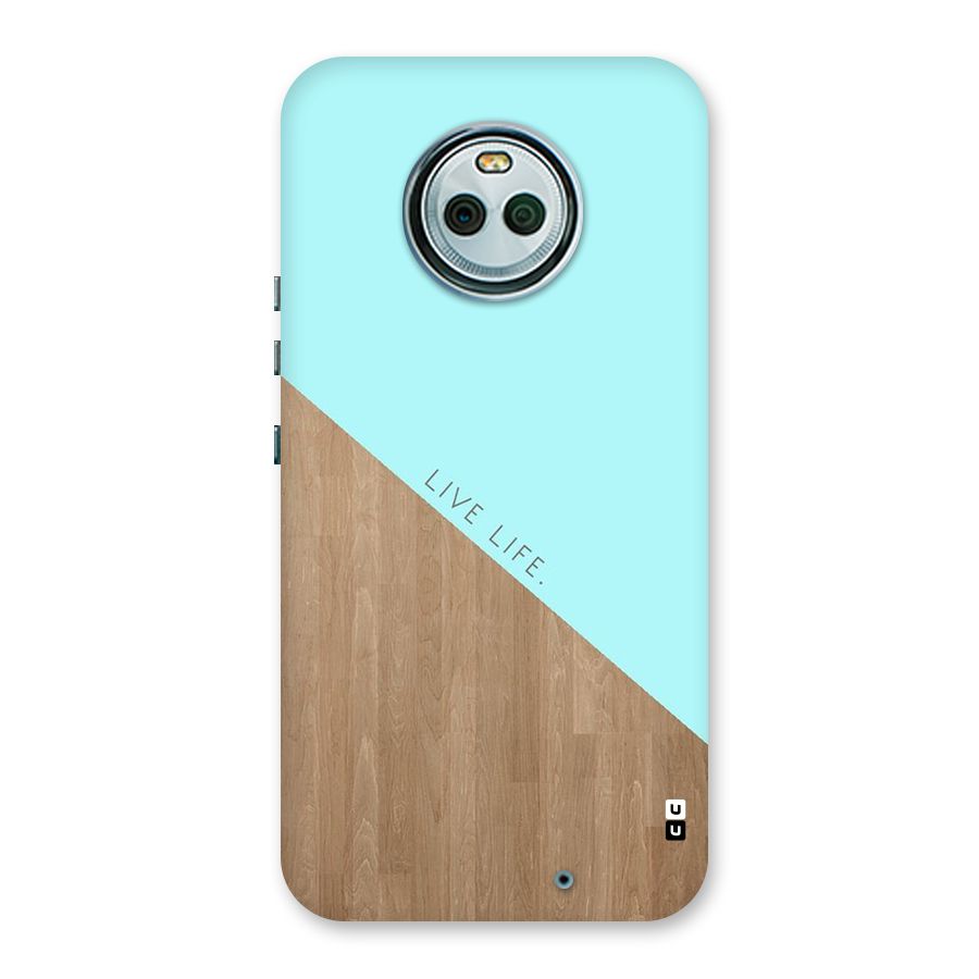 Live Life Back Case for Moto X4