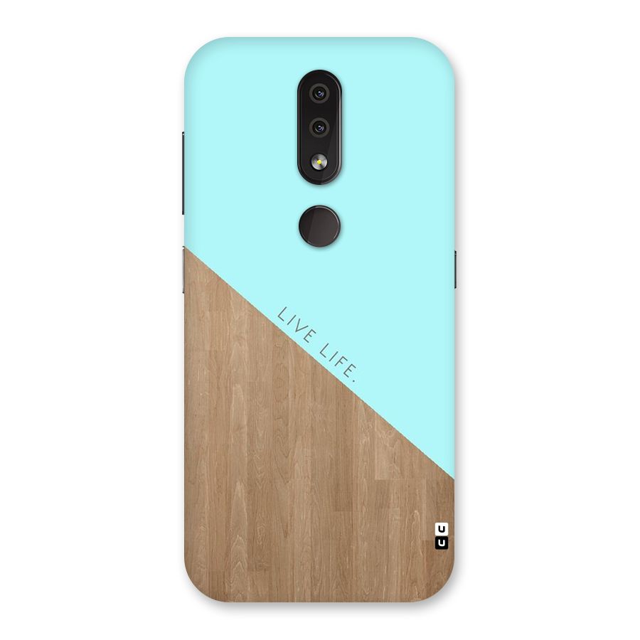 Live Life Back Case for Nokia 4.2