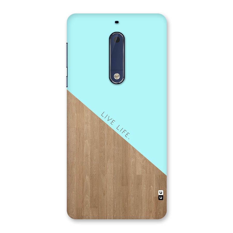 Live Life Back Case for Nokia 5