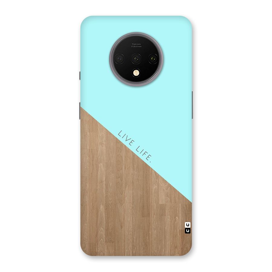 Live Life Back Case for OnePlus 7T