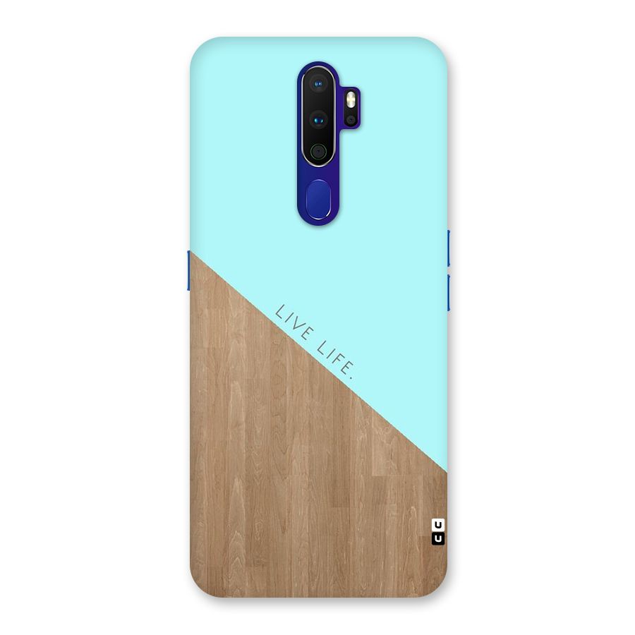 Live Life Back Case for Oppo A9 (2020)