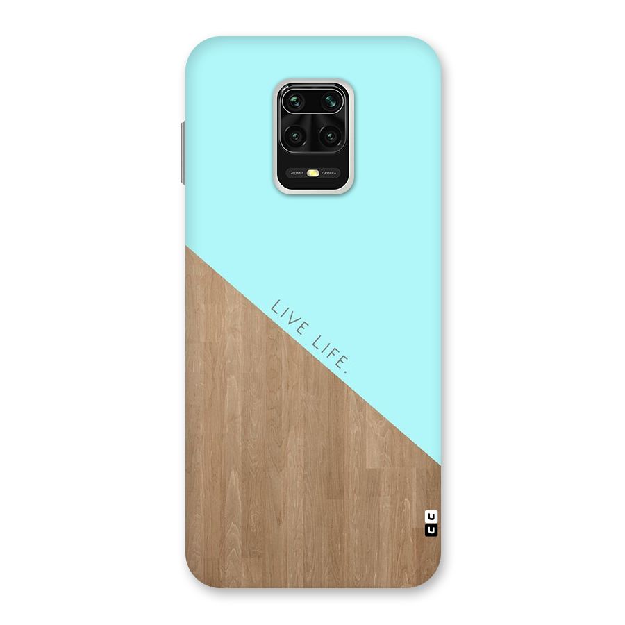 Live Life Back Case for Poco M2 Pro