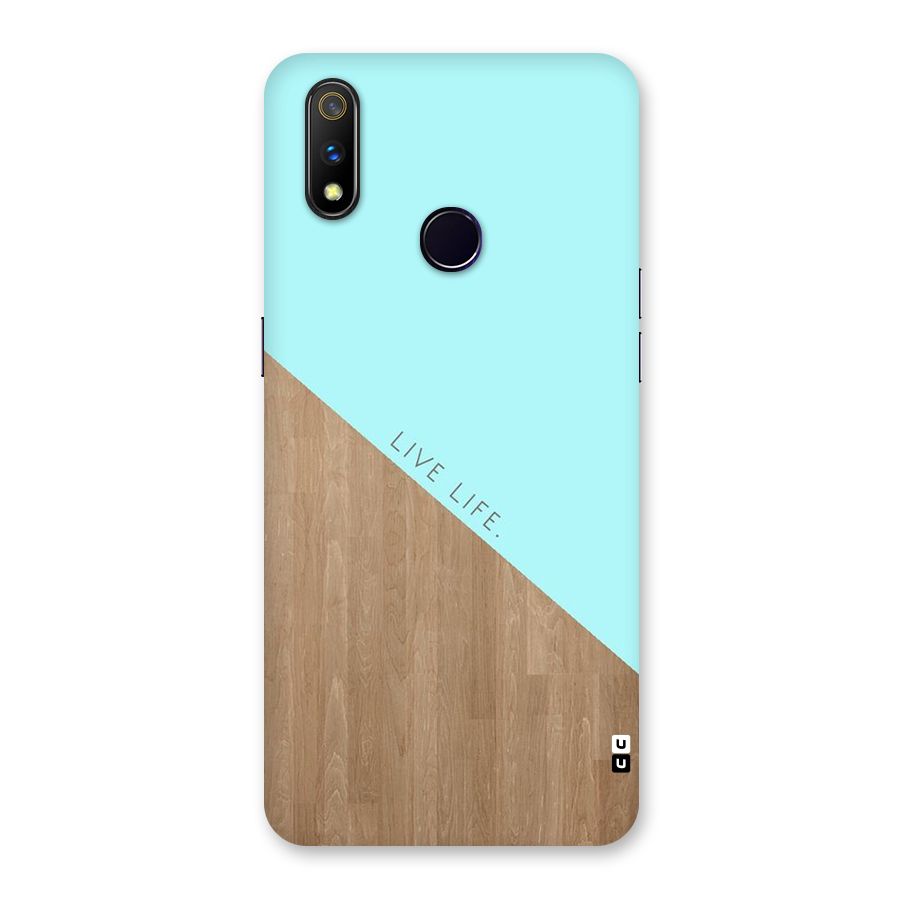 Live Life Back Case for Realme 3 Pro