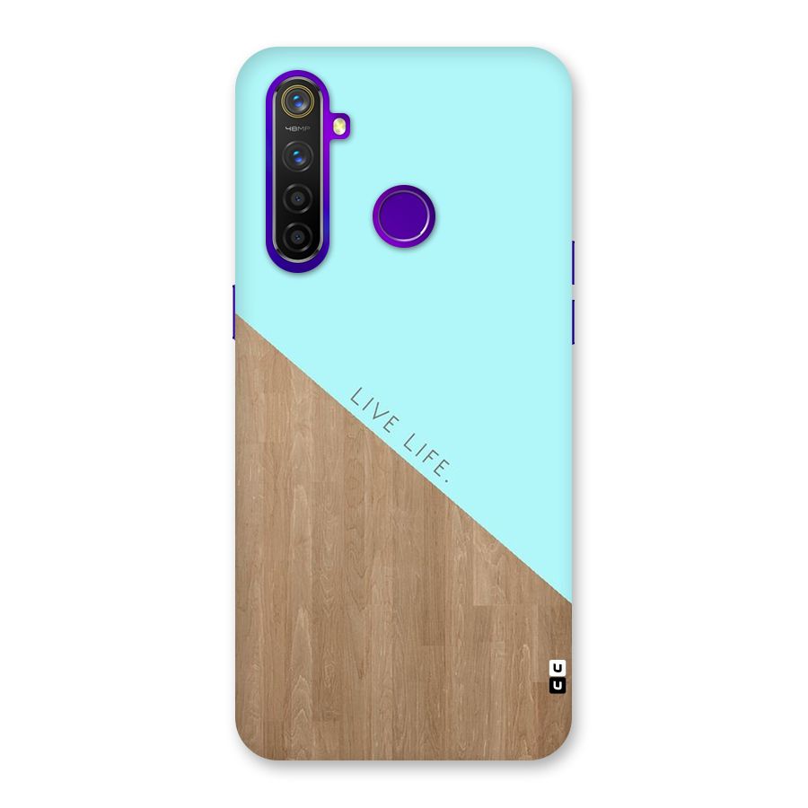Live Life Back Case for Realme 5 Pro