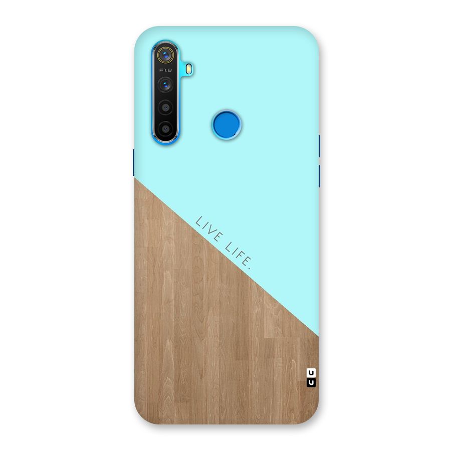 Live Life Back Case for Realme 5s