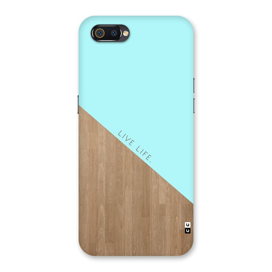 Live Life Back Case for Realme C2