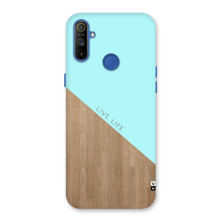 Live Life Back Case for Realme Narzo 10A