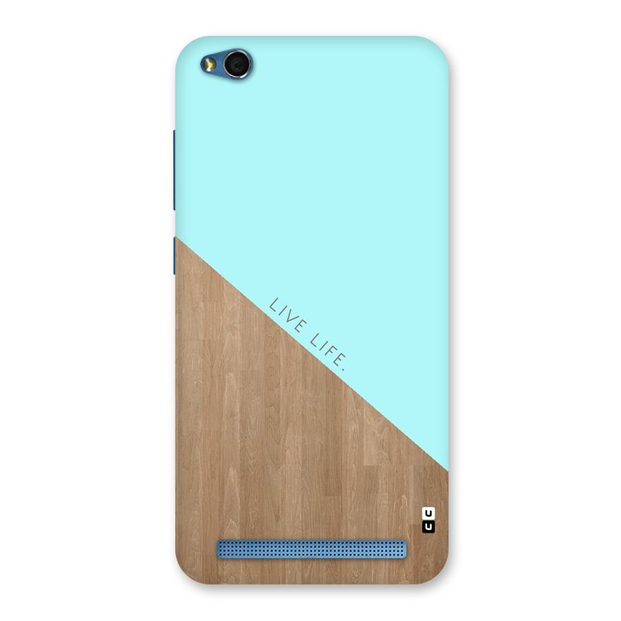Live Life Back Case for Redmi 5A