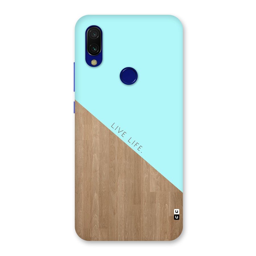 Live Life Back Case for Redmi 7