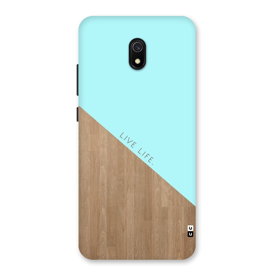 Live Life Back Case for Redmi 8A