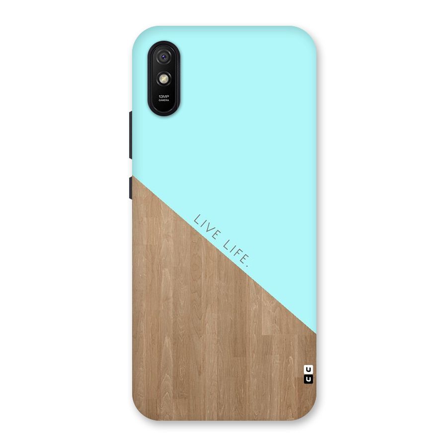 Live Life Back Case for Redmi 9A