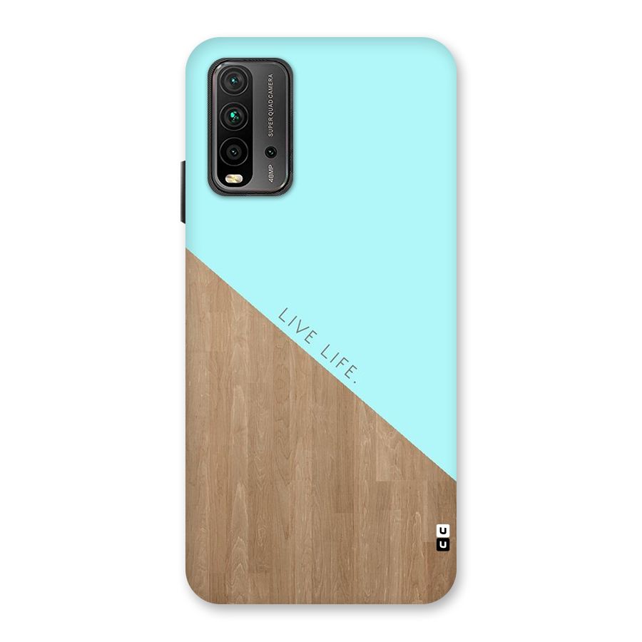 Live Life Back Case for Redmi 9 Power