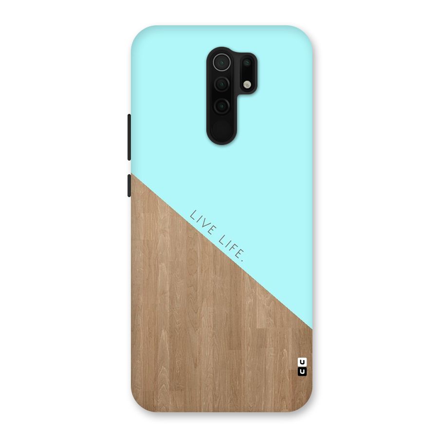 Live Life Back Case for Redmi 9 Prime