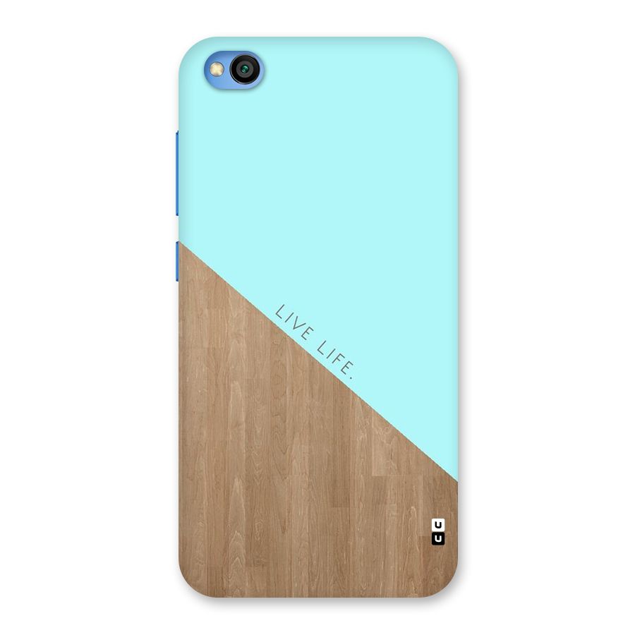 Live Life Back Case for Redmi Go
