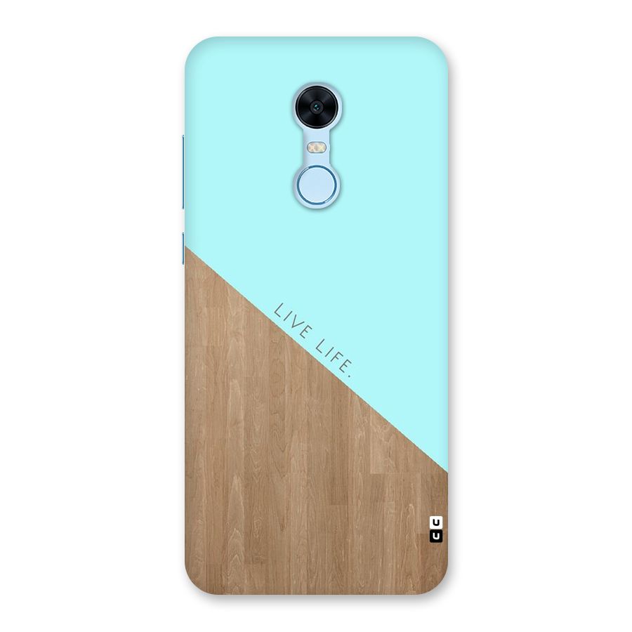 Live Life Back Case for Redmi Note 5